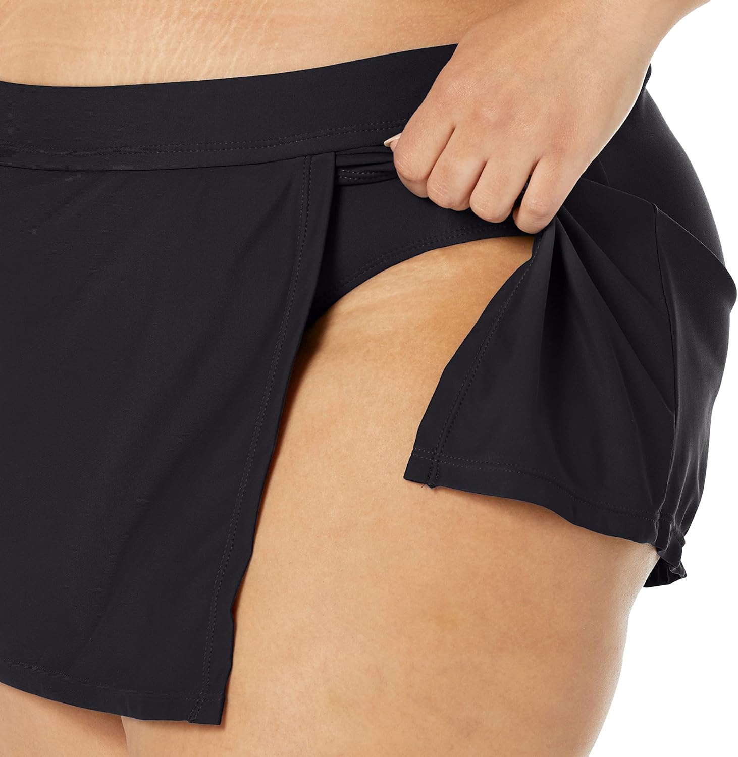 Catalina Womens Skirted Bikini Swim Bottom Swimsuit - Image 3