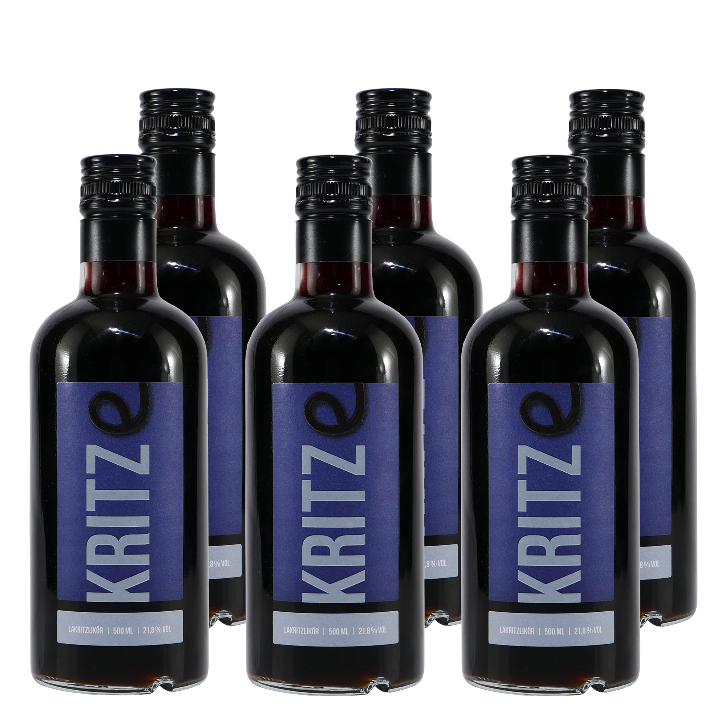 "Kritze" Salz-Lakritz-Likör (6 x 0,5L)