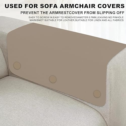 Vista 5 de 12 tachuelas de tapicería para fundas y revestimientos de techo, soportes para falda de cama, pasadores de muebles cubiertos de tela para un agarre