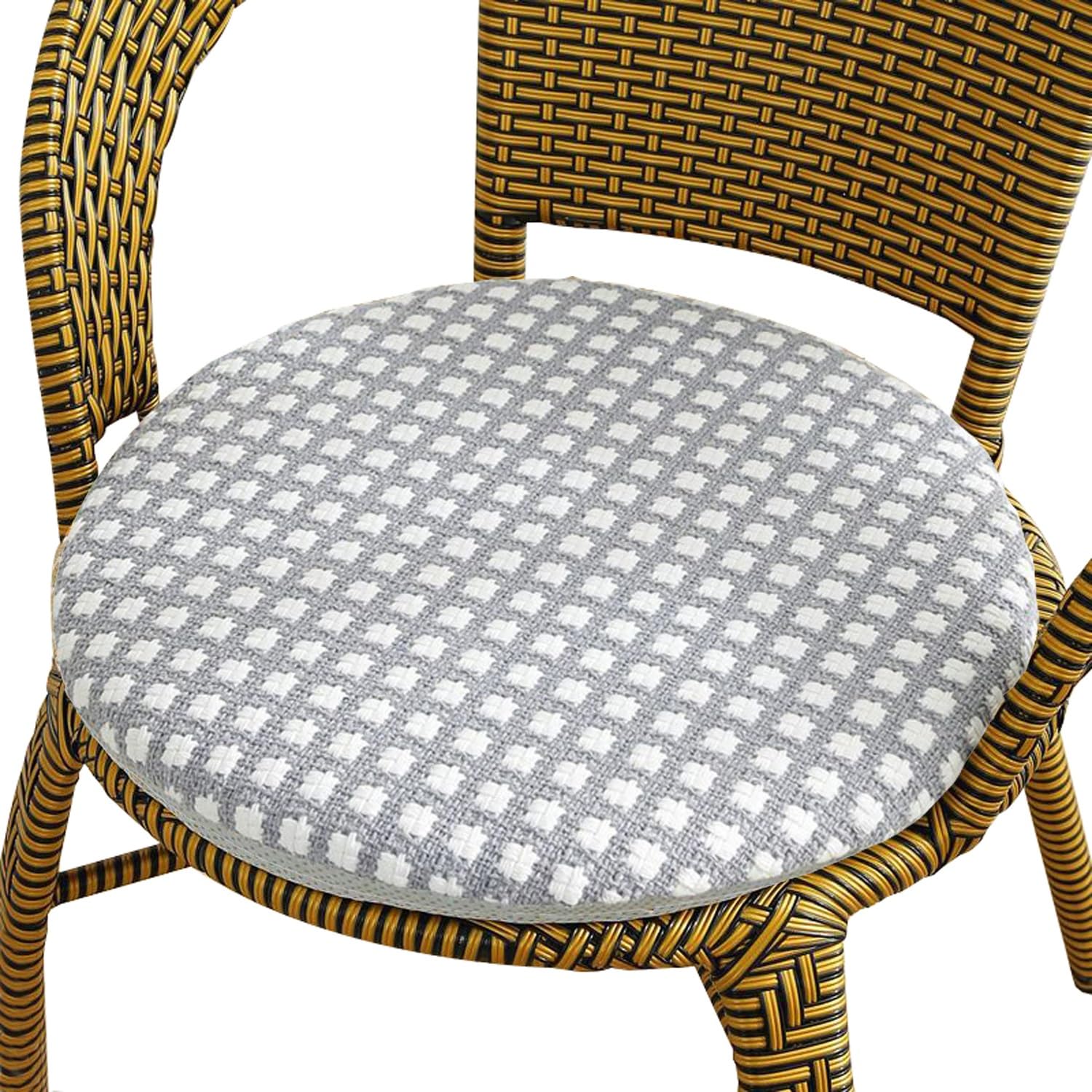 Round Chair/Seat Cushion Indoor/Outdoor Chair Pads Round Seat Cushions Garden Patio Home Cushions with Removable Covers - Diameter 12/14/16/18/20 for Yoga Living Room Balcony Office(20,45cm/18in)