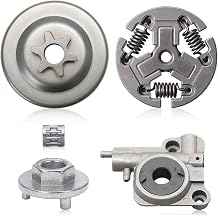 3/8" 6T Sprocket Clutch Drum Kit Fit for Echo CS-370 CS-400 CS-370F CS-400F Chainsaw Replace A556000400 Clutch Drum with P021001980 Oil Pump,9512 933 2270 Needle Bearing,Clutch Removal Tool