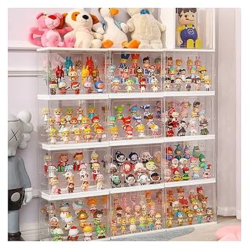 店頭用 Kinder キャラクター プラトイ フィギュア アメトイ ディスプレイ Amazon.co.jp: アクリルディスプレイボックス、ブラインド