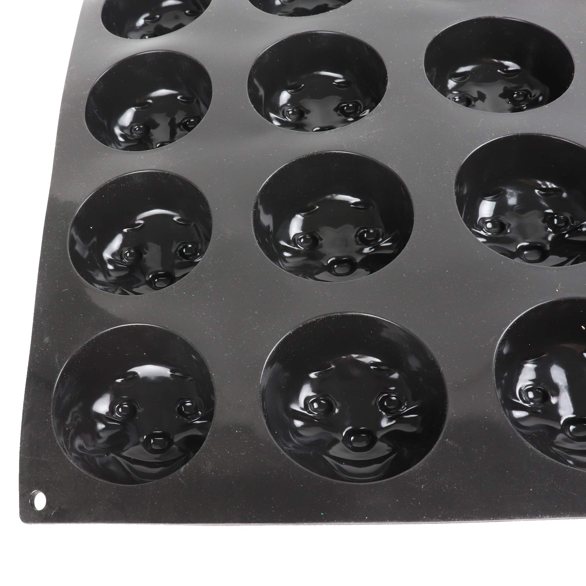 Sasa DemarleFX 1100 Flexipan Inspiration Flexipat Baking Mat with 24 Kolobok Cavities 3 Inch