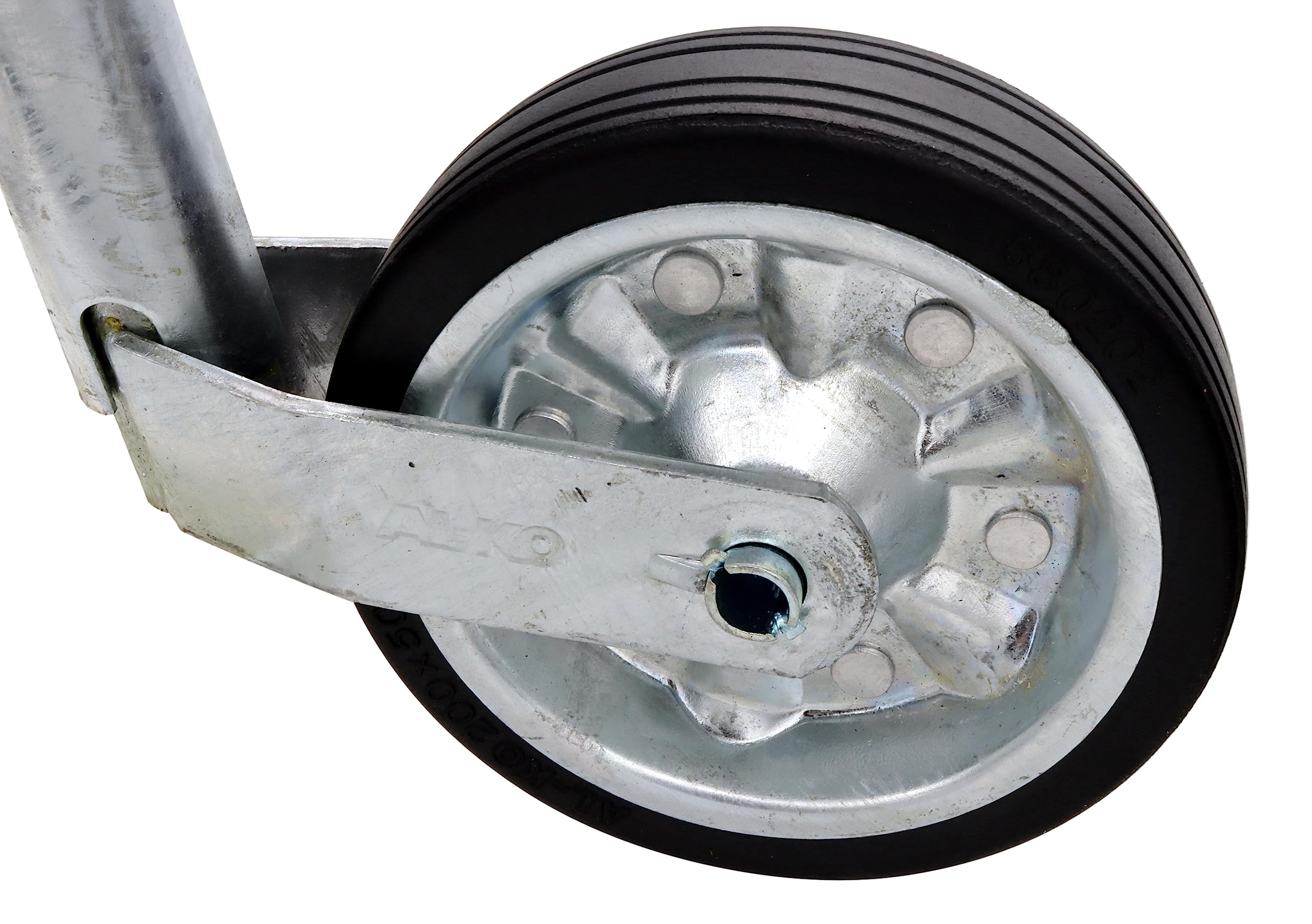 trailer parts4u Alko Original Stützrad Ø48 300kg Anhänger Wohnwagen Wohnmobil Caravan Camping 1222437 (Einzeln)