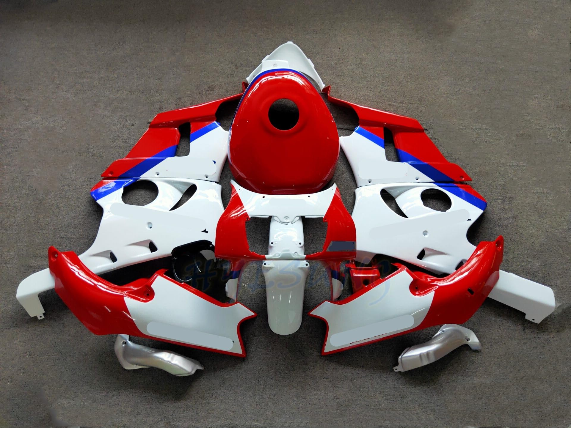 Amazon | HYESUNG バイク外装 適合車種CBR400RR NC29 1990-2000用 社外