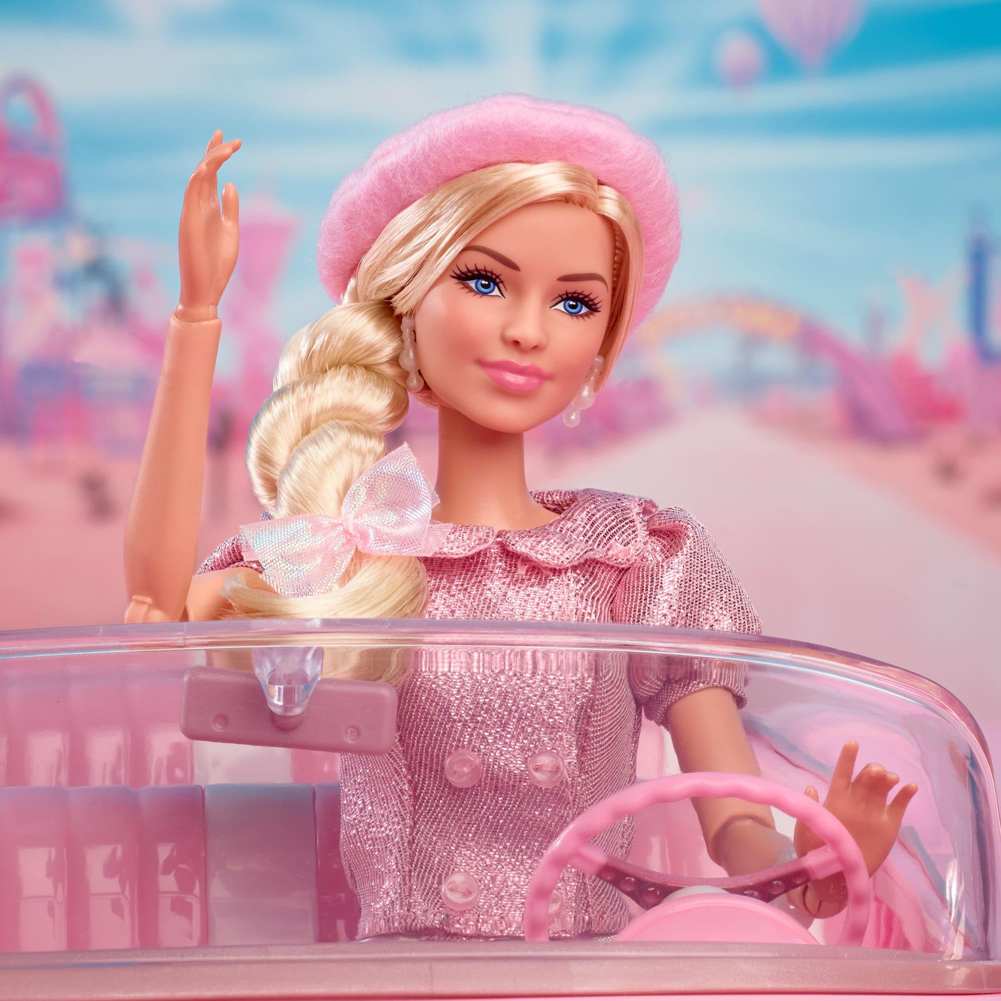 Amazon.co.jp: バービー(Barbie) 映画「バービー」 ピンクベレー帽