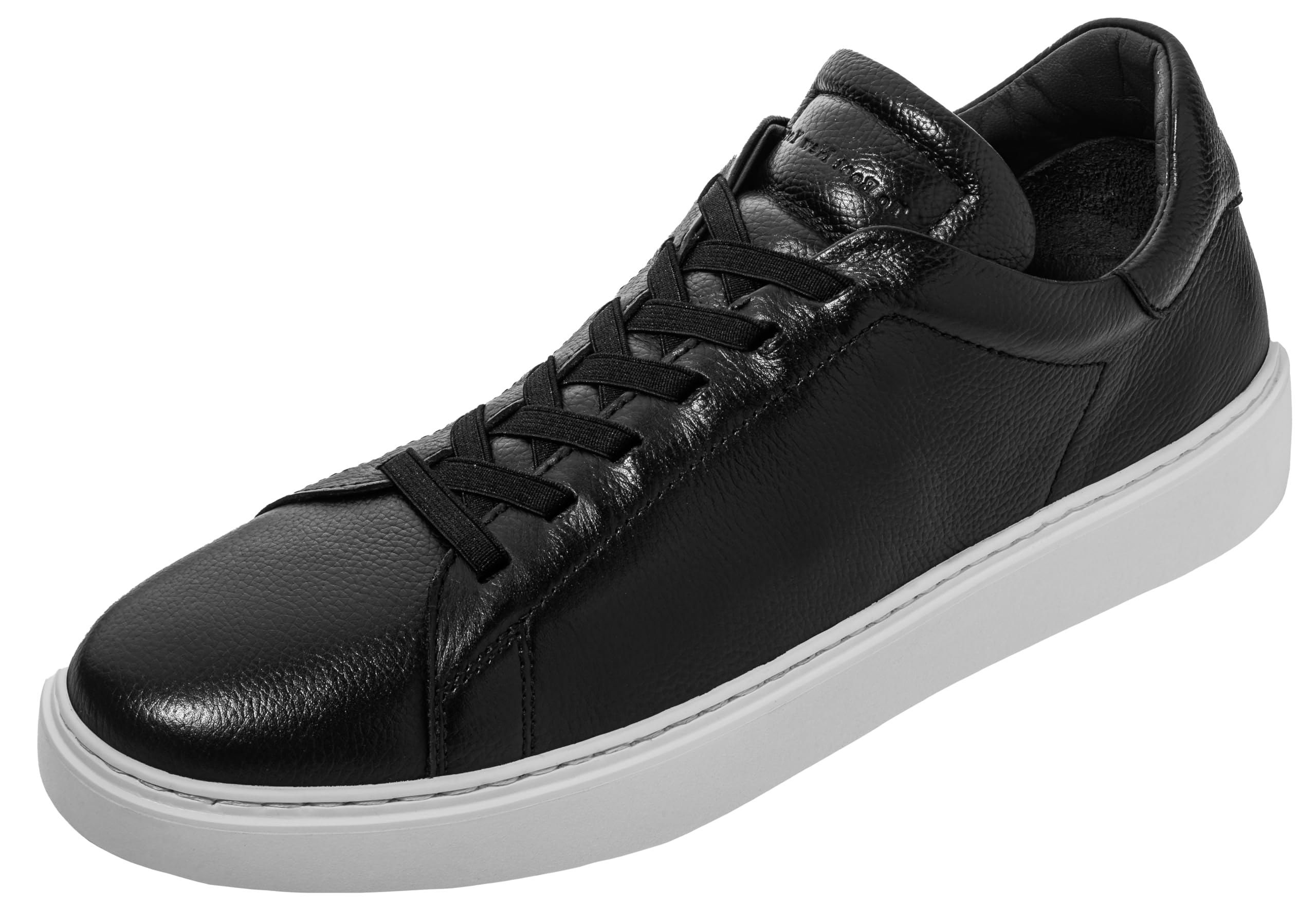 Men's James Suede and Leather Slip-On Low Top Sneaker