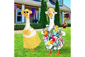 2 Set Goose Clothes for Yard Goose - Includes Bikini and Sunhat