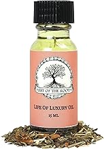 Life of Luxury Oil by Art of the Root | Handmade with Herbs & Essential Oils | Wiccan, Conjure, Pagan & Magick Intentions | Wealth, Riches, Money, & Prosperity Rituals