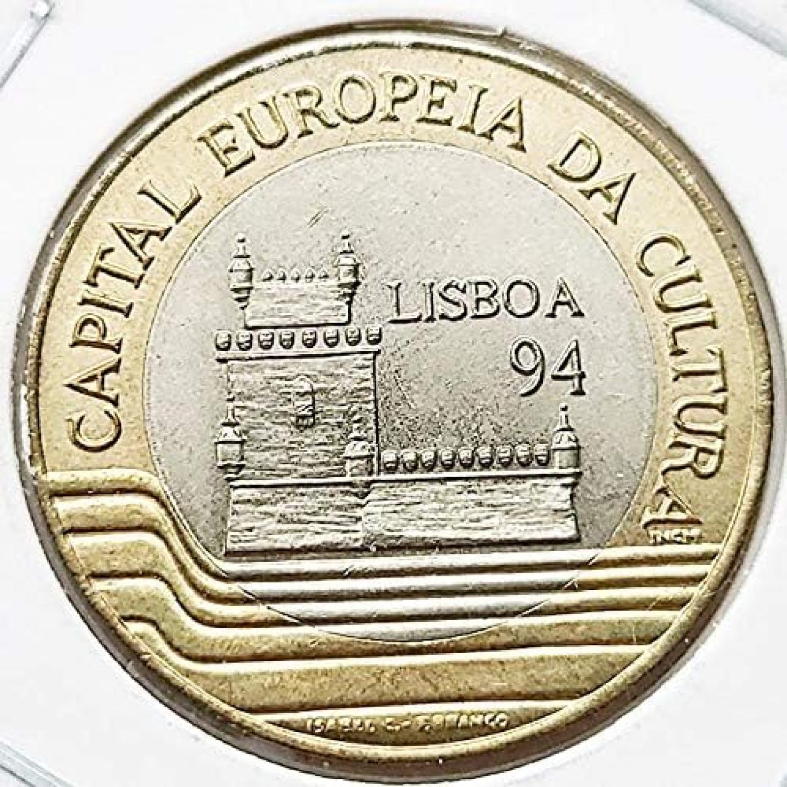 Wlzqelvcf 1994 Portugal 200 Escudo Commemorative Coin Bicolor 28 Mm Collectible Decoration