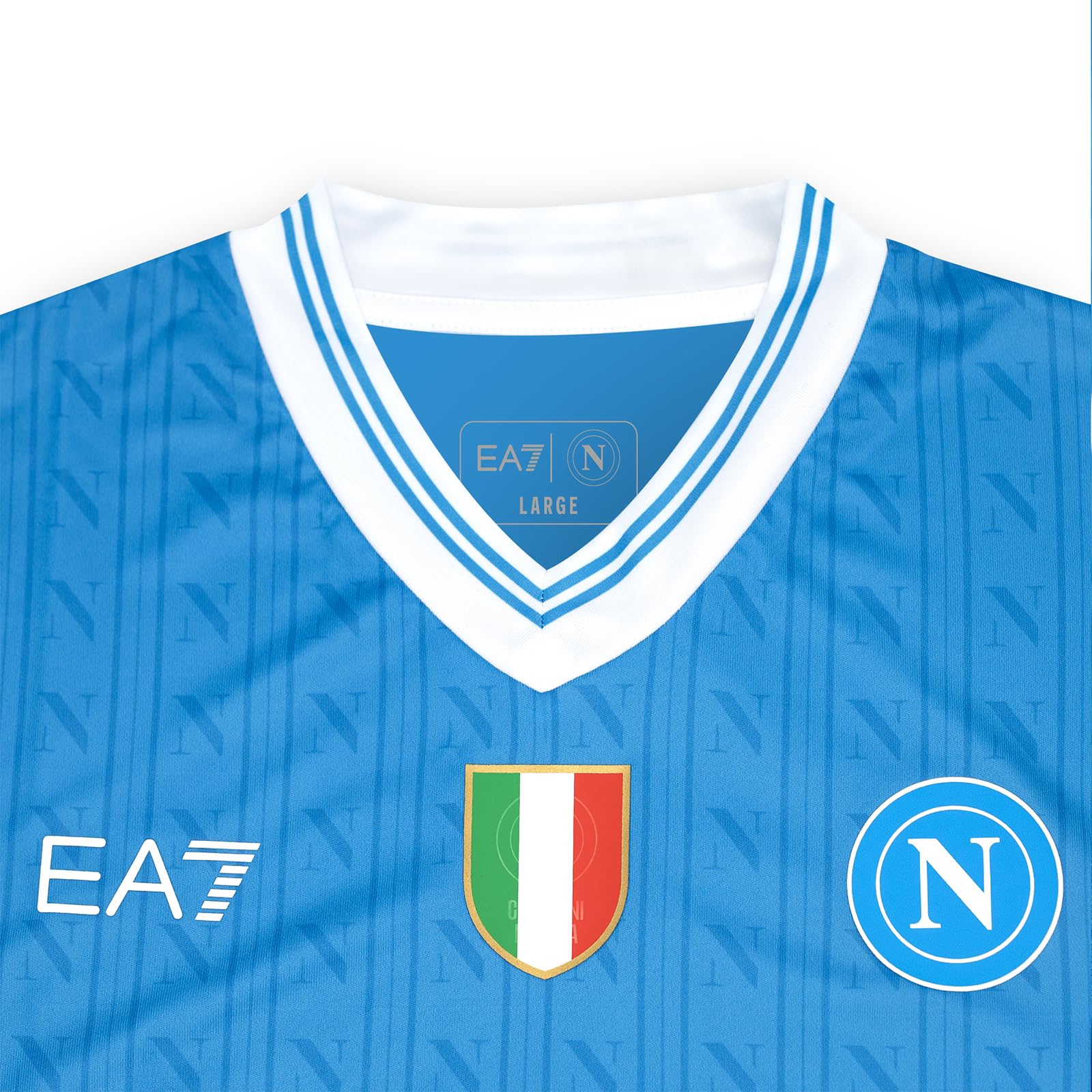 SSC Napoli Replika koszulki Home 2025/2026, oficjalny produkt EA7, rozmiar XL