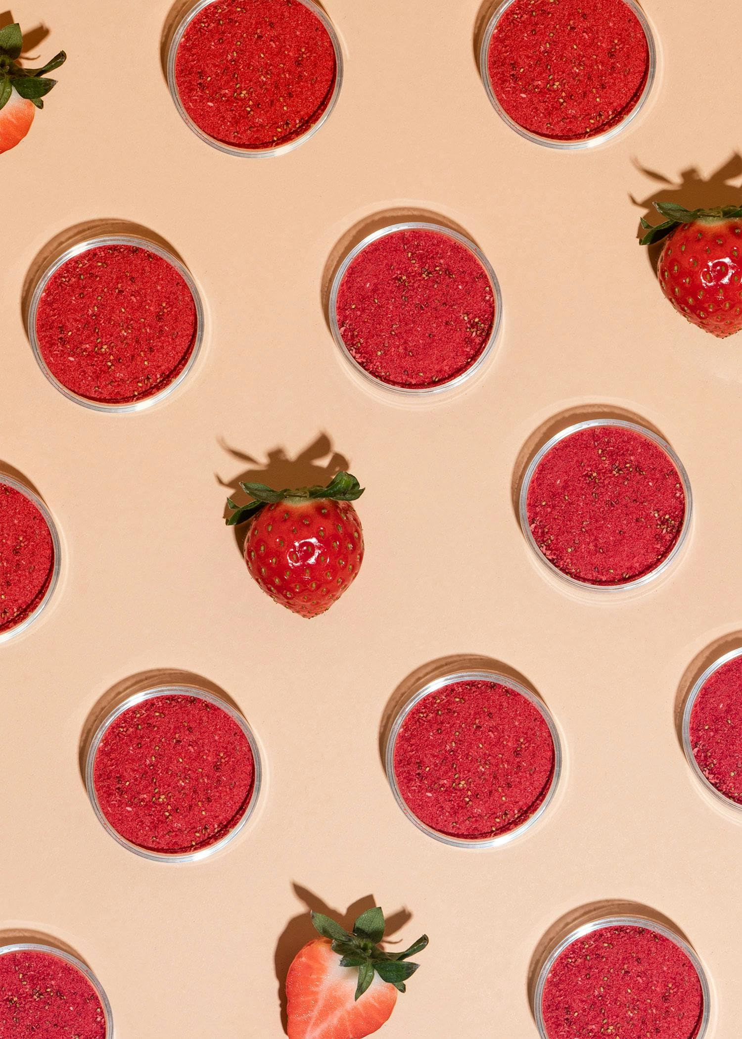 KoRo - Fragole liofilizzate in polvere 250 g - 100% fragole liofilizzate - versatili - maxi confezione