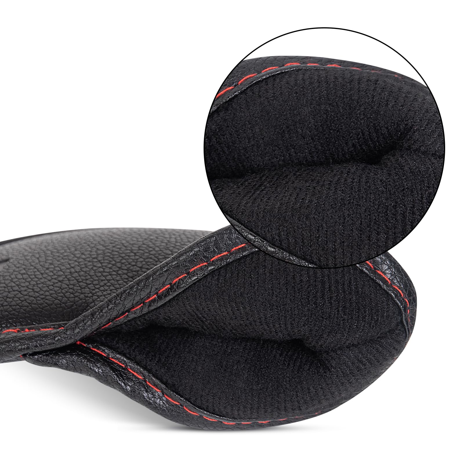 CRAFTSMAN GOLF Golfschlägerhauben-Set für Ping Callaway Mizuno Taylomade etc., Schwarz, 9 Stück Auch 1 Stück #2 oder L Abdeckung