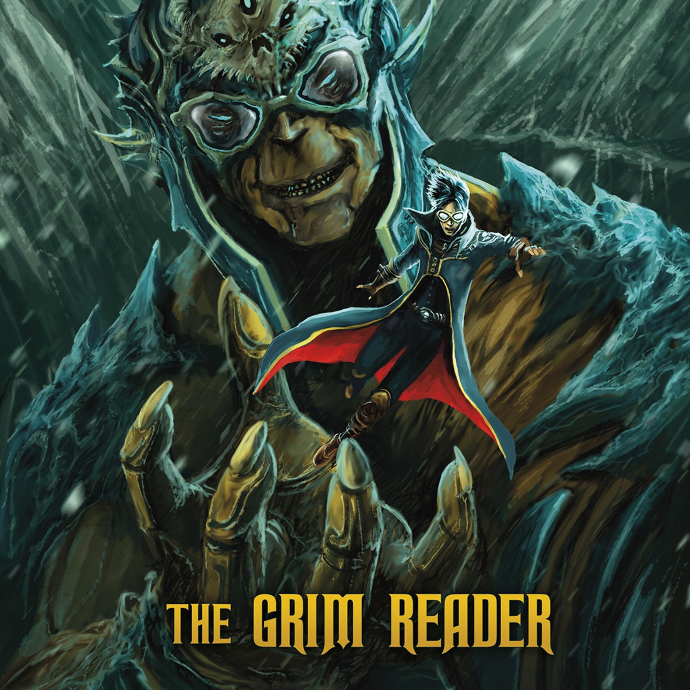 Cover art for The Grim Reader