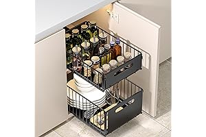 Gibot 2 Pack Pull Out Cabinet Organizer: The Ultimate Storage Solution for...