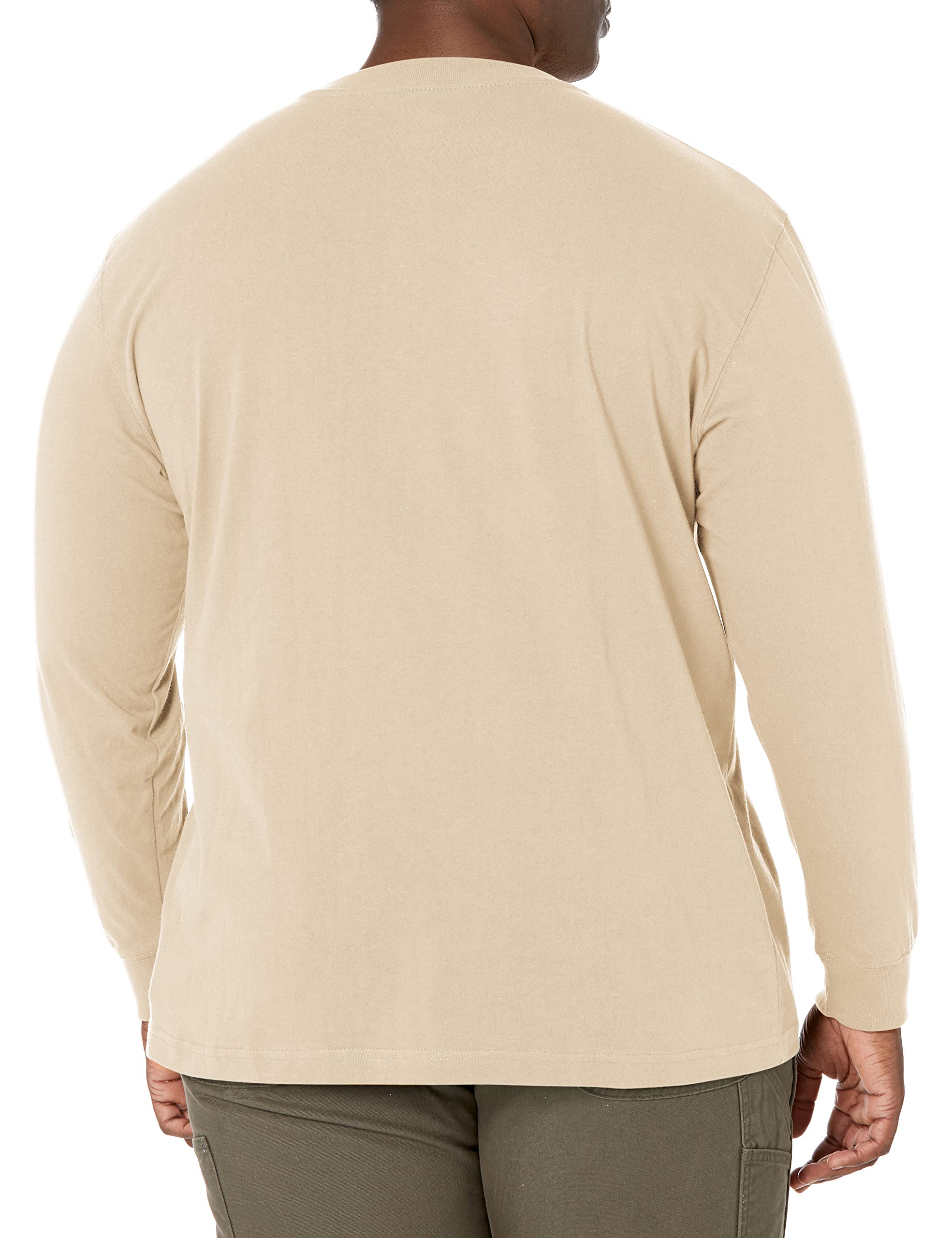 Dickies Long Sleeve Heavyweight Henley Henley de Manga Larga y Peso Pesado Hombre (Pack de 1)