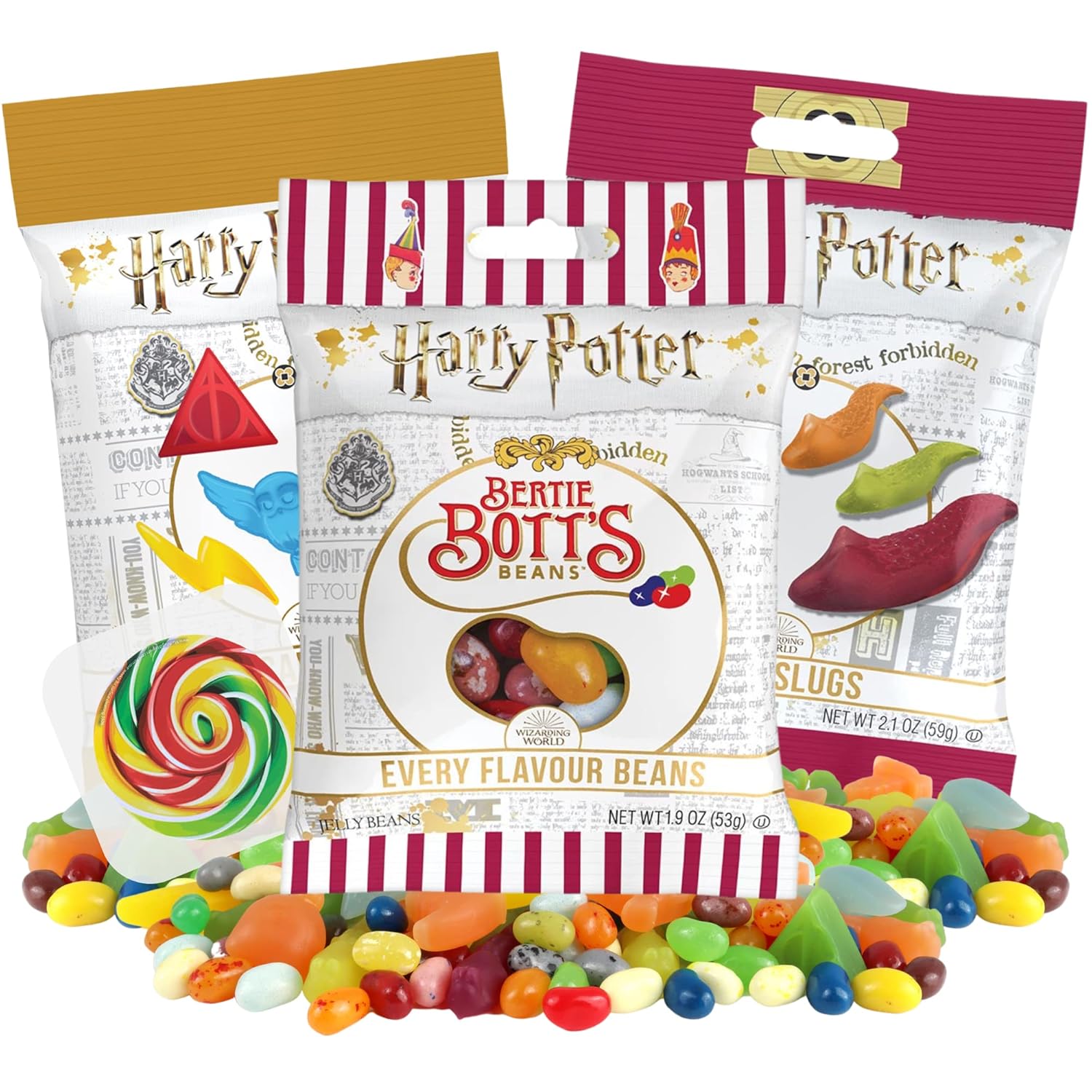 Jelly Slugs, Bertie Botts Every Flavored Beans, Magical