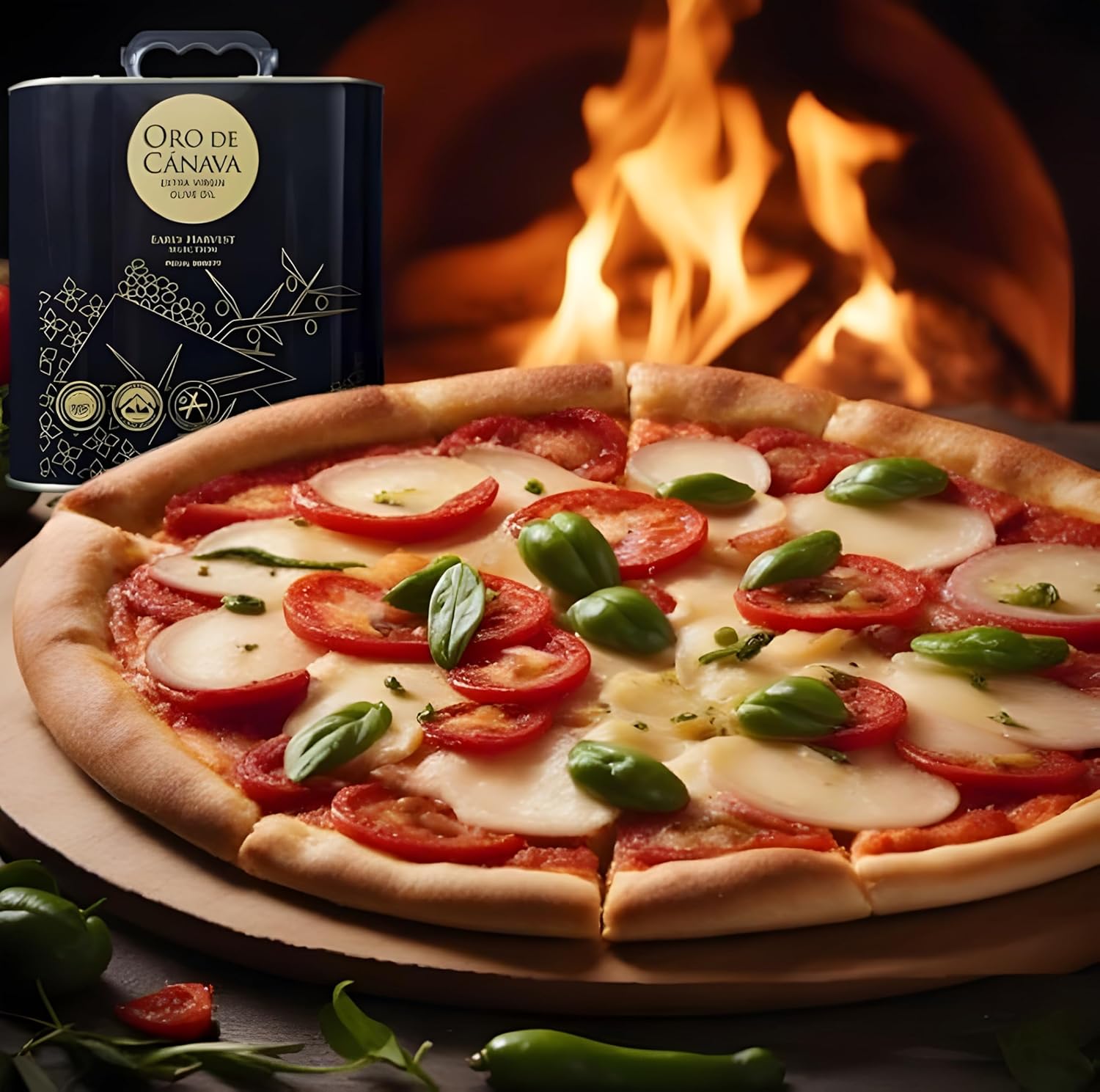 ORO DE CANAVA ACEITE DE OLIVA VIRGEN EXTRA (2.5 Liter Can Early Harvest)