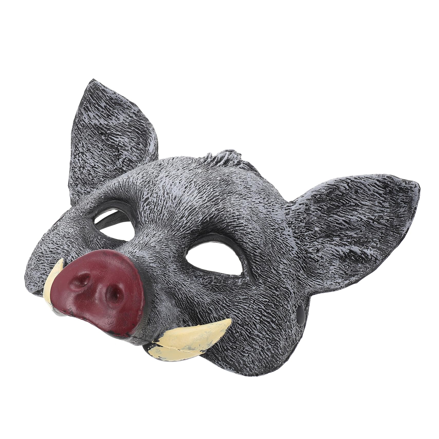 VICASKY Wild Boar Cosplay Mask Pu Halloween Decorative Mask for Parties Festivals and Carnival Realistic Furry Design for Costume Events Versatile Use for All