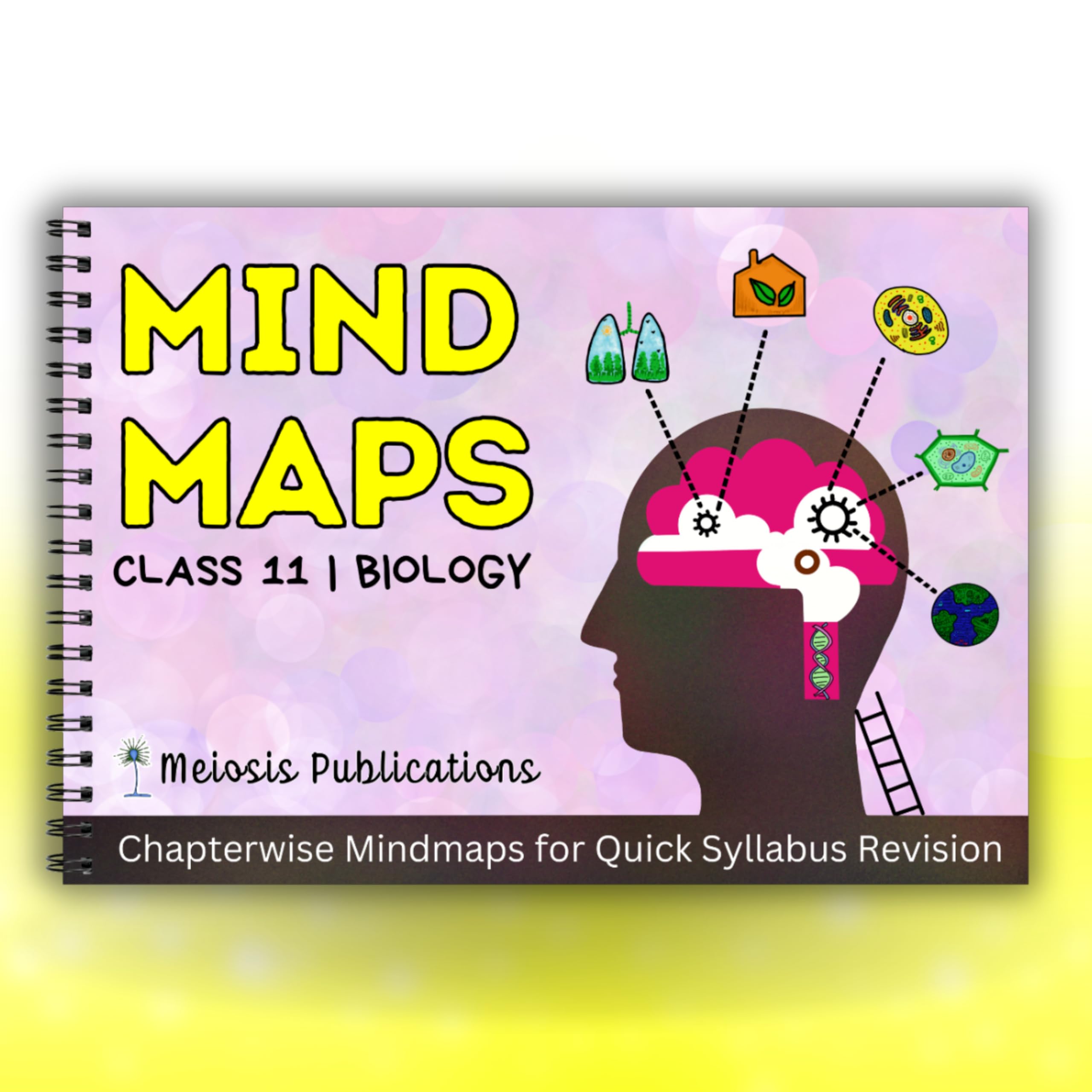 NEET UG Mind Maps for Biology Class 11 Preparation | Meiosis Publications | NEET 2025/2026/2027 Spiral-bound – 1 January 2023