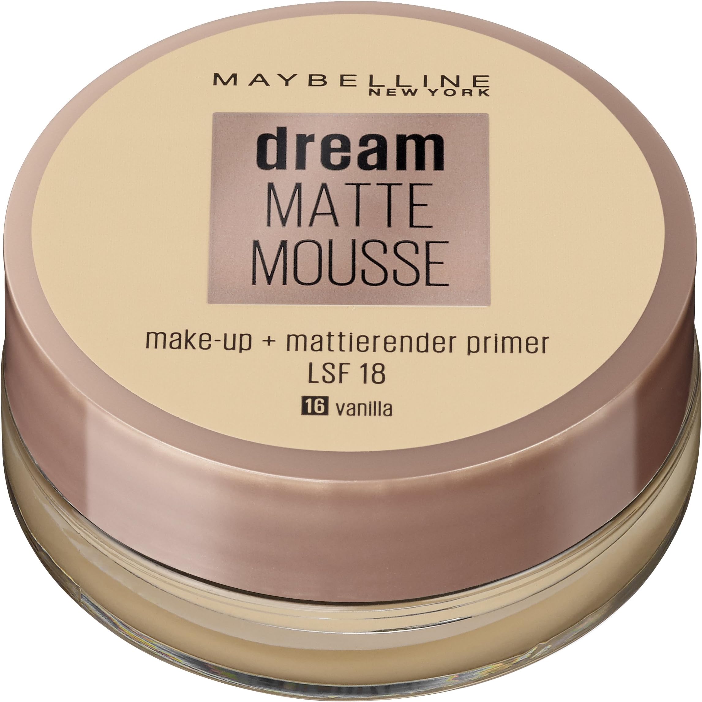 Gemey Maybelline Dream Matte Mousse Foundation 16 vanilla 7ml