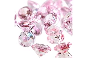 250 PCS Pink Acrylic Diamonds: A Treasury of Shimmering Excellence