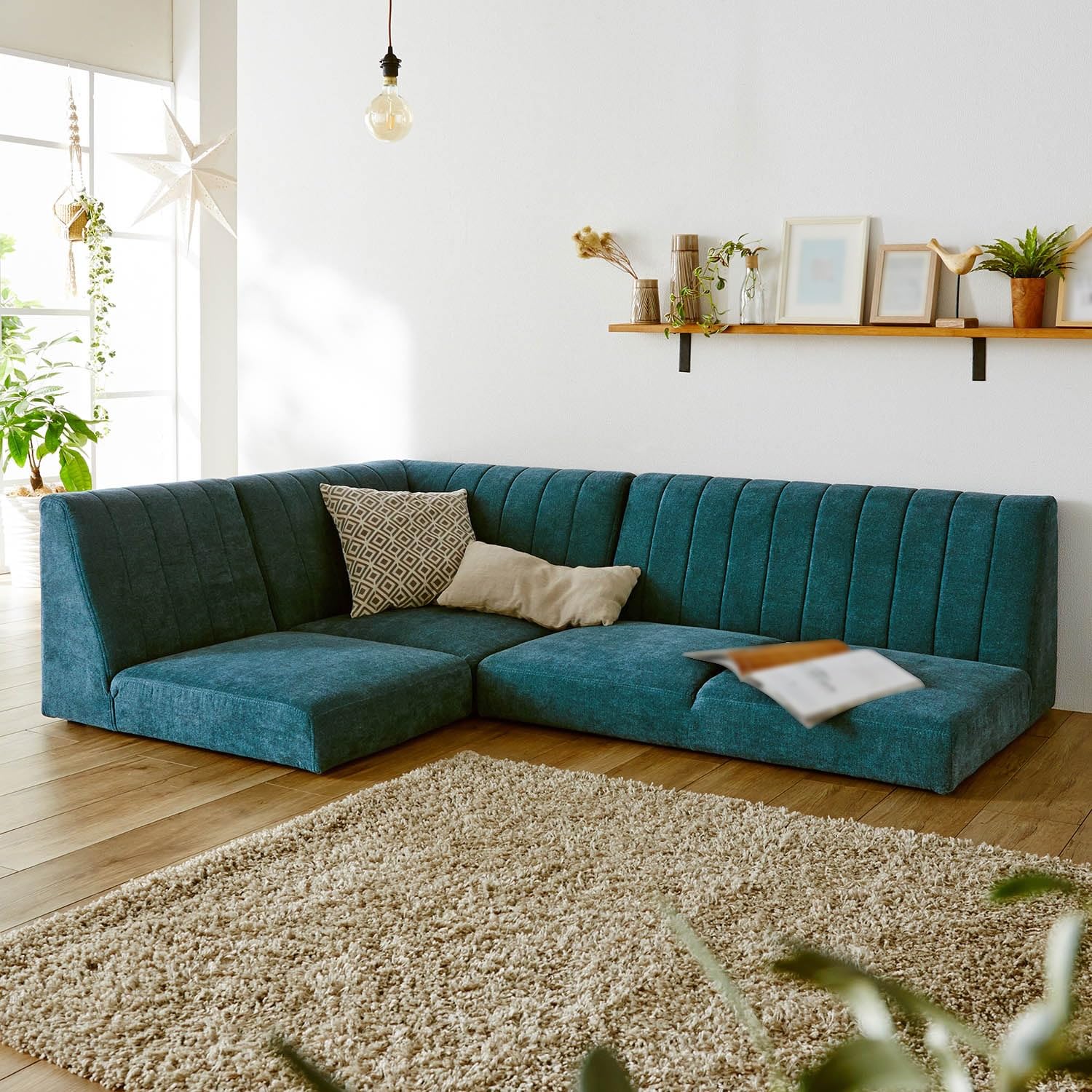 Amazon.co.jp: BELLE MAISON [ベルメゾン] Combination Sofa Low Sofa