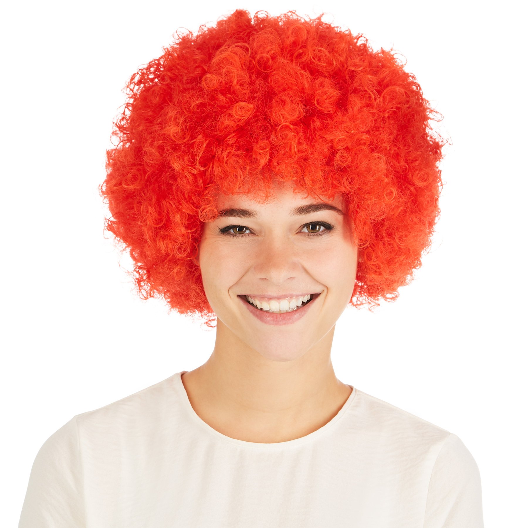 Parrucche Divertenti Parrucca Afro Anni '70 Colorata Unisex - Per Costume Disco, Clown, Feste, Halloween, ILOVEFANCYDRESS Parrucca Funky Per Costume - Foto 7