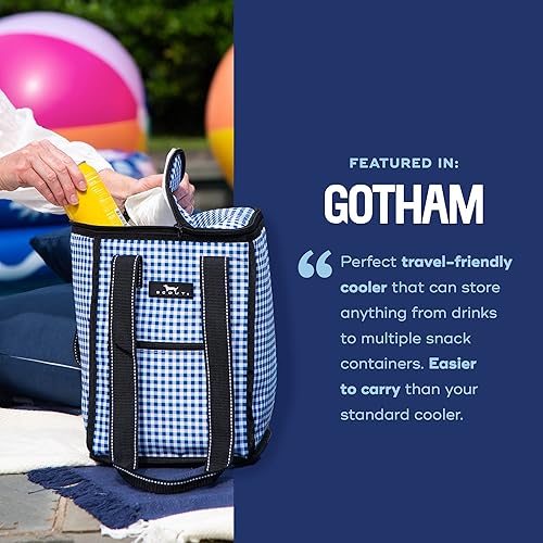 Miniatura 6 de SCOUT Pleasure Chest - Hielera suave, ligera, aislada, se adapta a 5 botellas de vino, enfriador para playa, piscina, barco y picnics