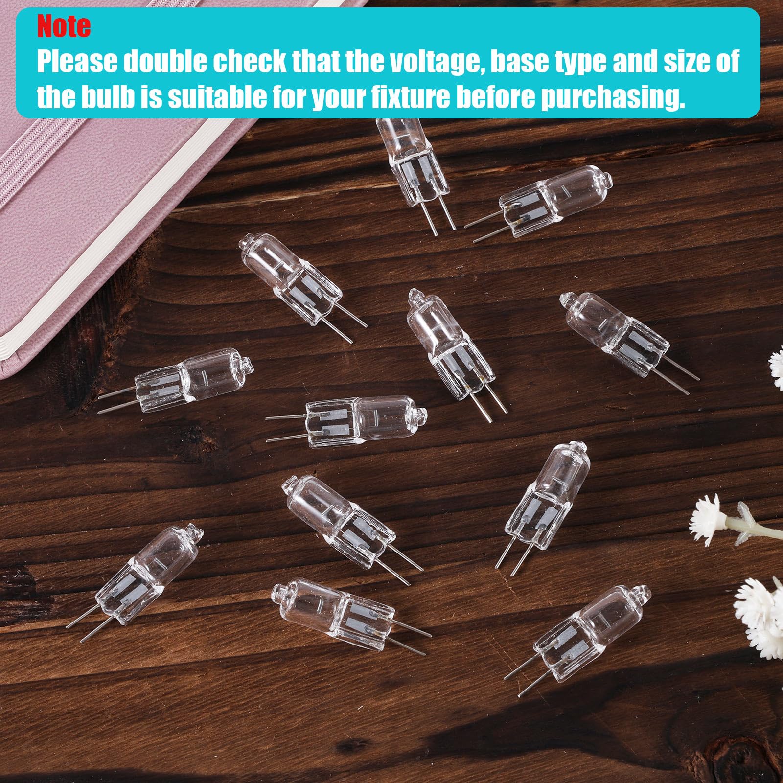 BOXOB 12pcs G4 Halogen Bulb - Image 3
