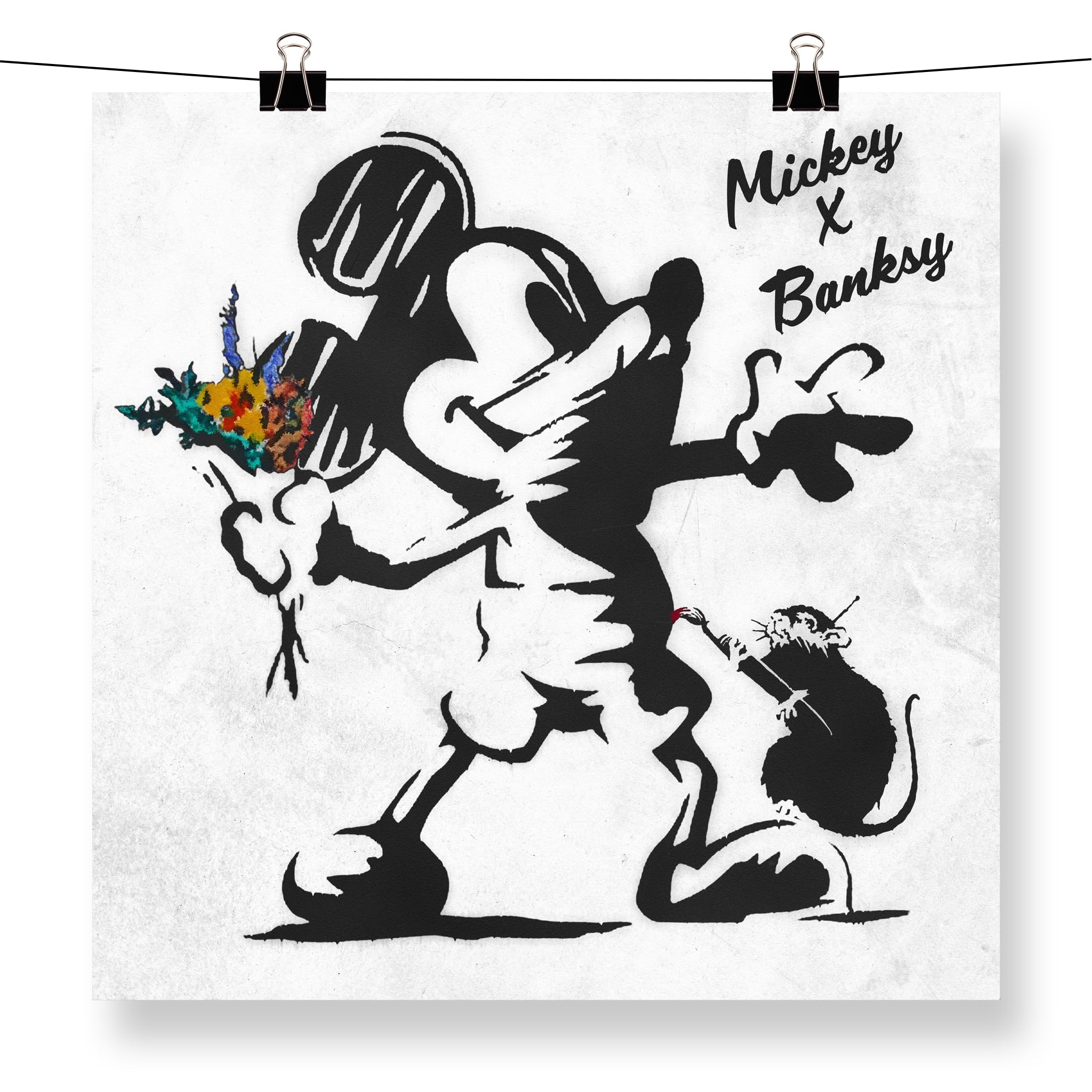 額装品 ミッキー Ｇ.Ｆ.（フランス グラピュス）MICKEY アートポスター 額装品 ミッキー G.F.（フランス グラピュス）MICKEY アート