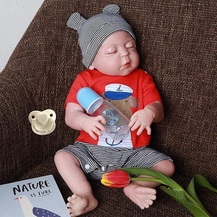 Buy iCradle Full Body Vinyl Silicone Reborn Toddler Doll 18" 45cm