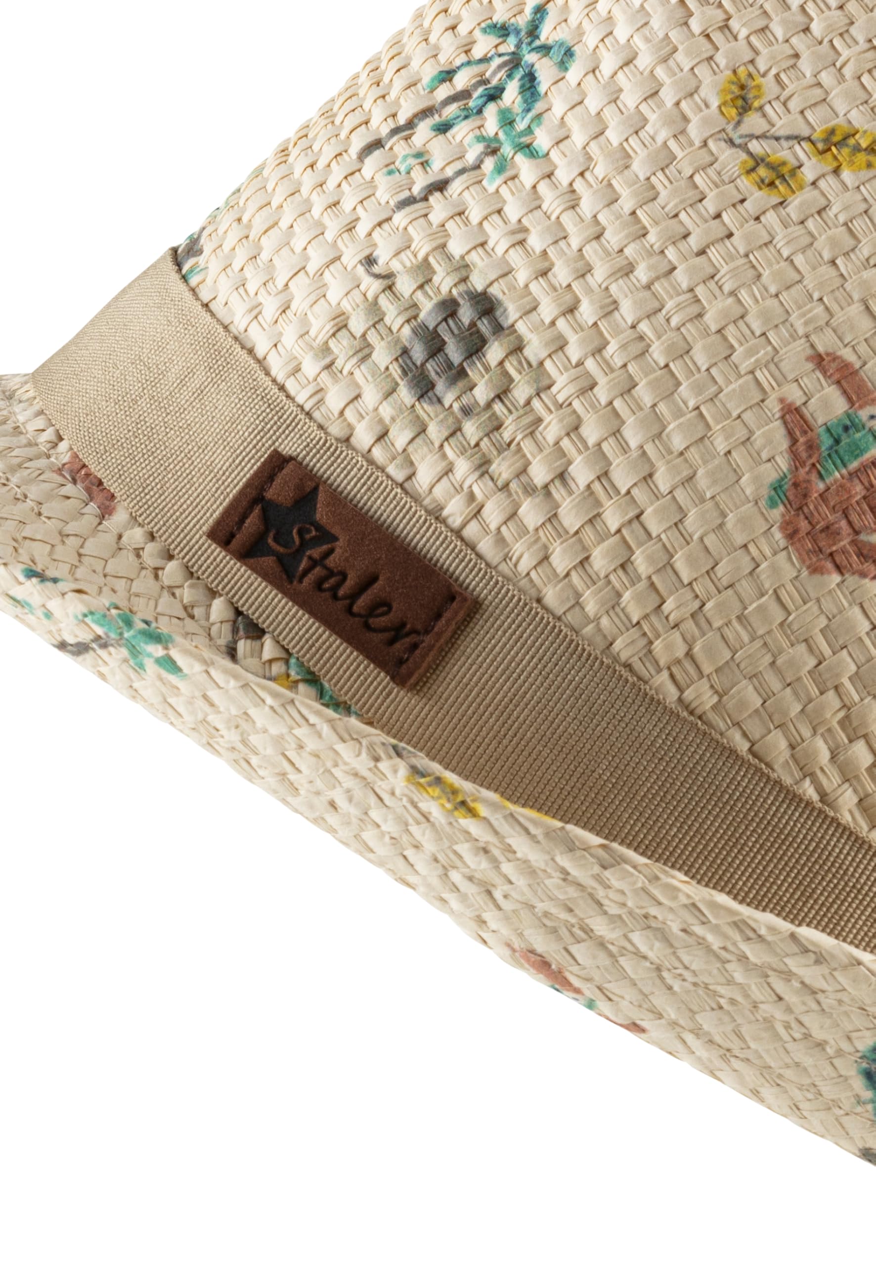 Sterntaler Strohhut Mit Ripsband Bedruckt Mit Safari Tieren - Chapeau - Garçon