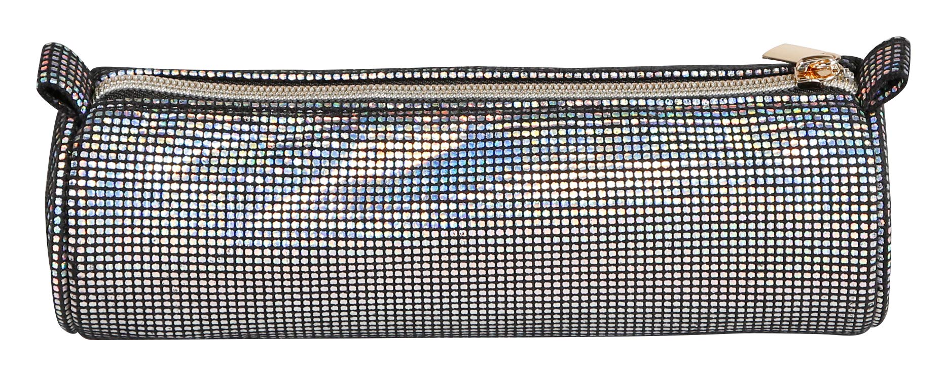Clairefontaine 420023C, One School Pencil Case Round, Dimensions: 7x22 cm, Disco Black Colour, Multi-Functional - Image 3