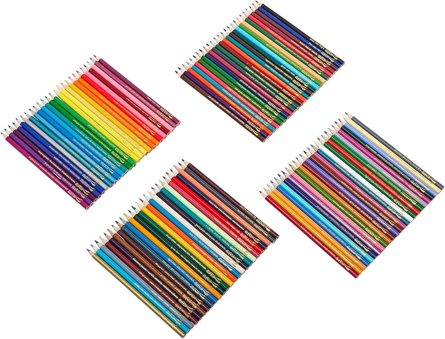 Amazon.com: Cra-Z-art Colored Pencils 100 Assorted Colors - Back