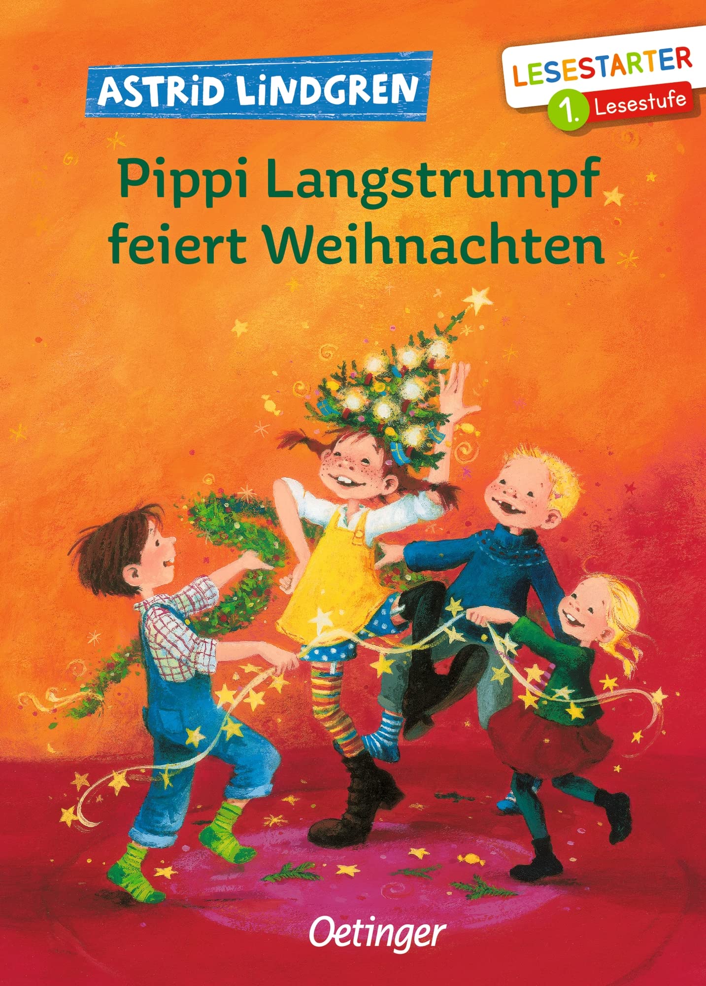 Pippi Langstrumpf feiert Weihnachten: Lesestarter. 1. Lesestufe