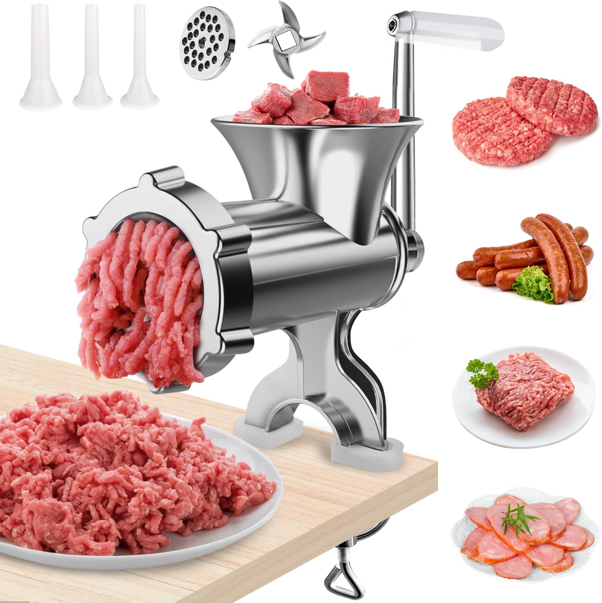 XDGGCSY Meat Grinder Manual Mincer Manual Meat Grinder