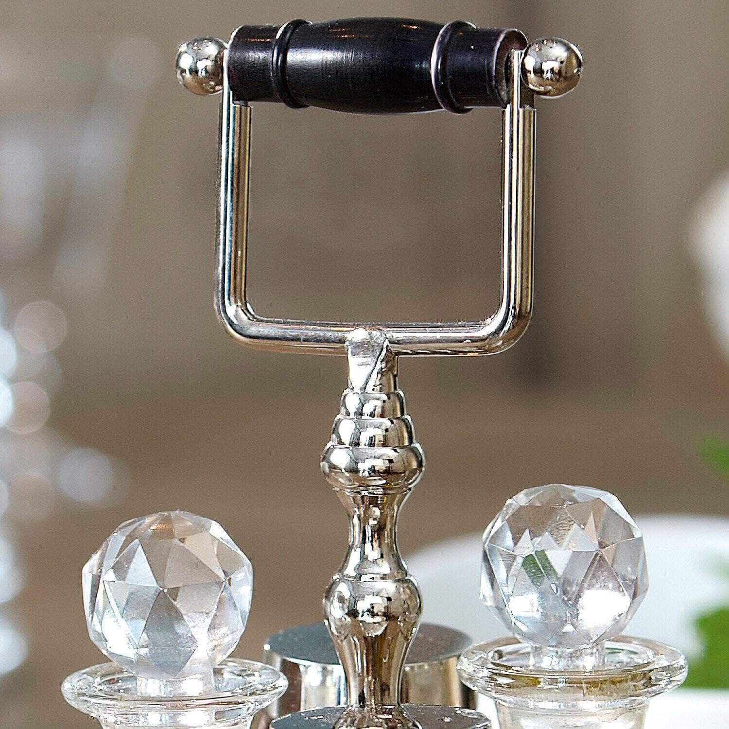 LOBERON Menage Fayetteville, klar/silber