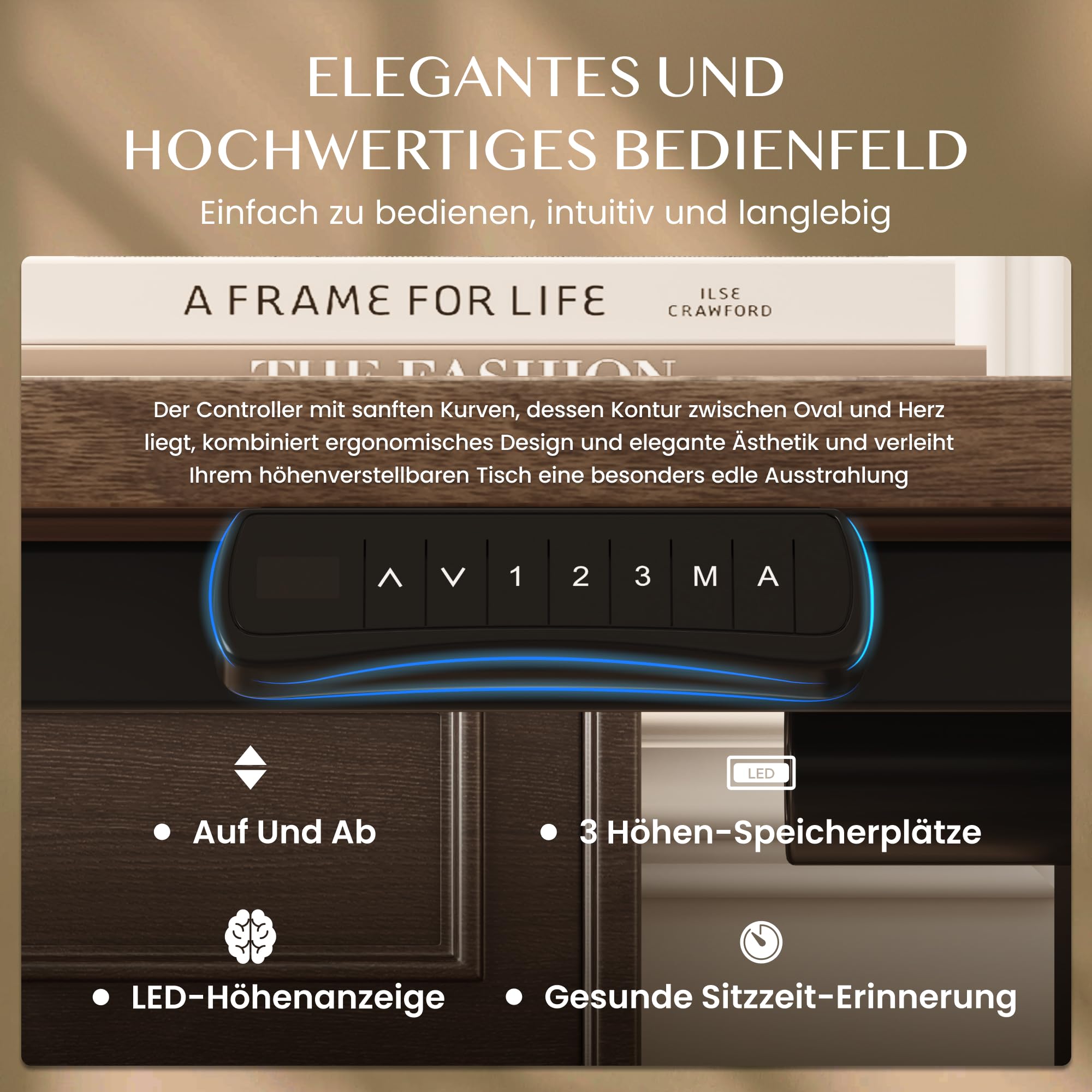 FLEXISPOT Elektrisches Tischgestell höhenverstellbar,4-Bein Gestell Schwarz | Schreibtischgestell mit 2 Motoren, höhenverstellbare Schreibtischbeine, hohe Tragkraft, ideal als Büro-, Computer- & Esstisch