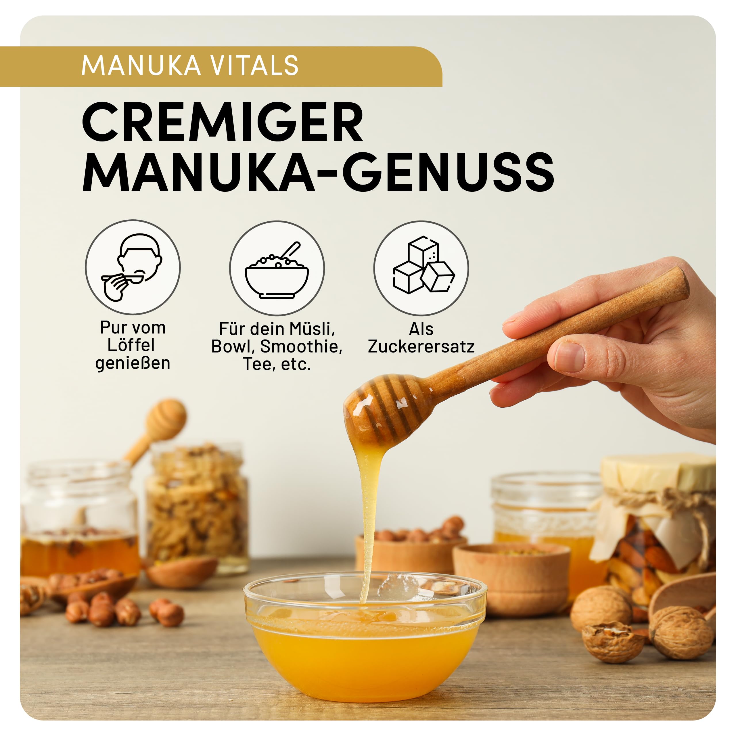 Manuka Vital MGO 700+ - Echter Manuka Honig 700 - In Neuseeland abgefüllt