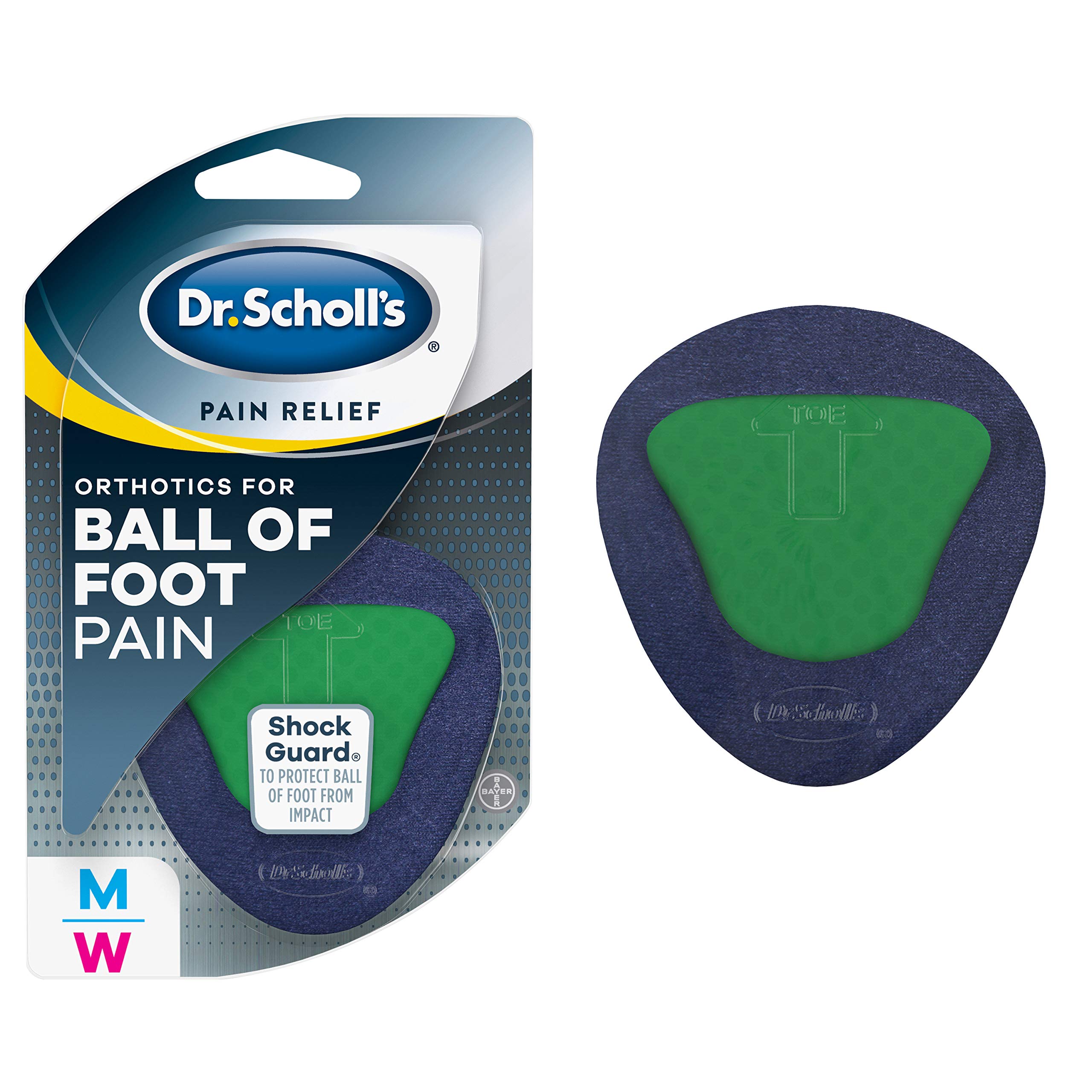 Buy Dr. Scholl's BALL OF FOOT Pain Relief Orthotics (One Size