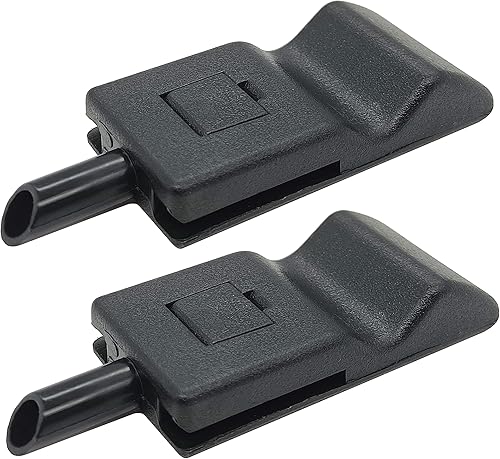 Rldym Perilla de bloqueo de puerta lateral delantera o trasera interior 15844616 para Chevy GMC, Silverado Sierra 2007-2013, 1584-4616 2 unidades