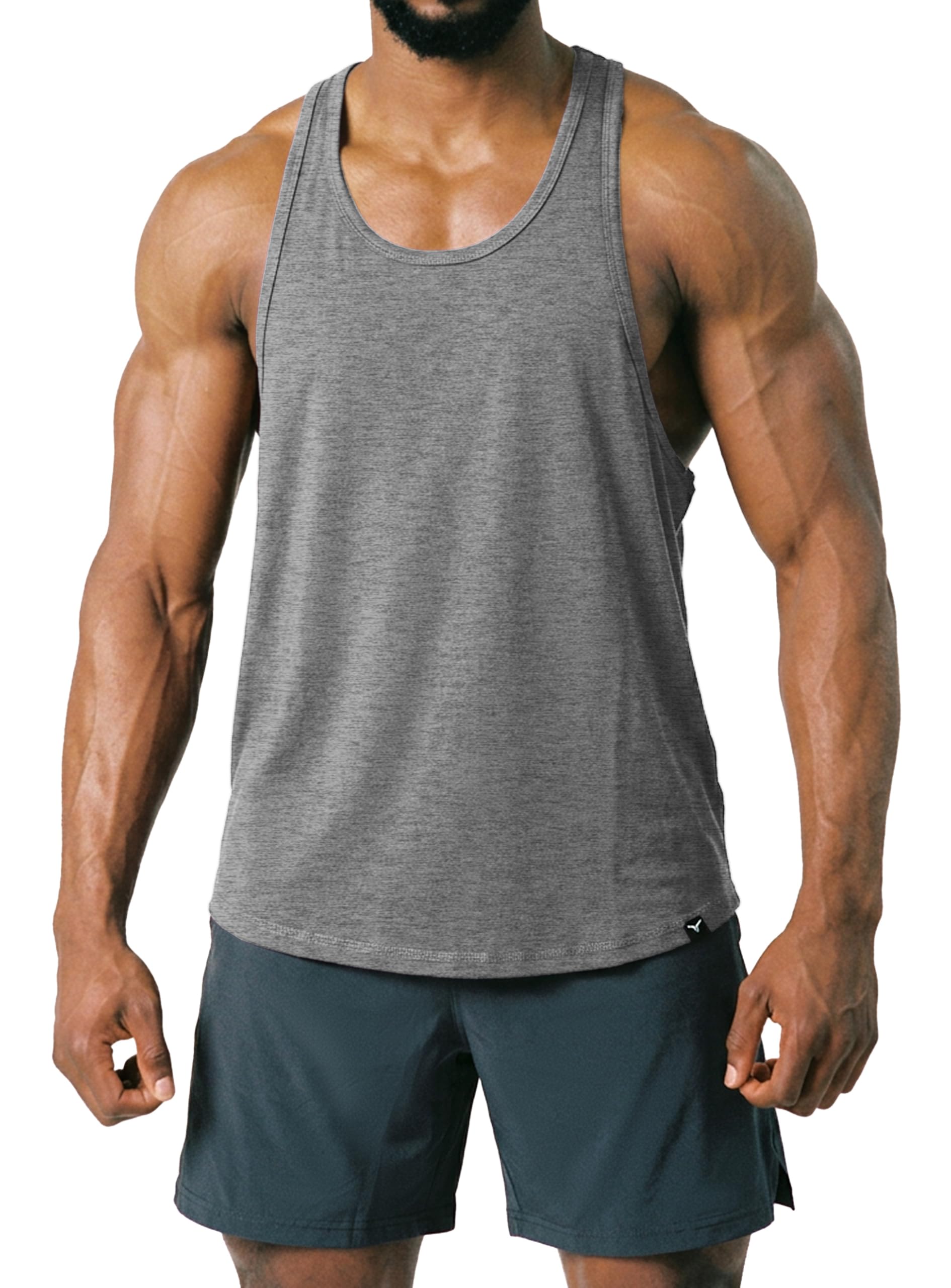 Canotta da uomo Bodybuilding Stringer senza maniche Camicie da palestra | senza maniche, palestra, allenamento, allenamento, fitness, sollevamento pesi, esercizio, atletico, forza, fisico, sport
