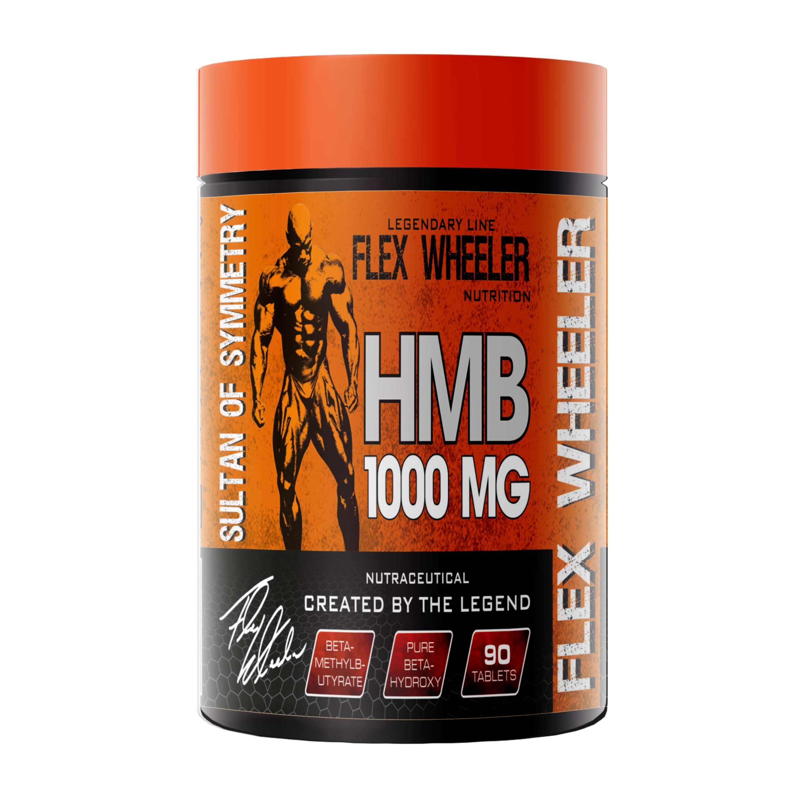 [BRSRAYACAV5GEF34] Flex Wheeler Nutrition HMB 1000mg - 90 Tablets - Muscle Recovery & Growth Support