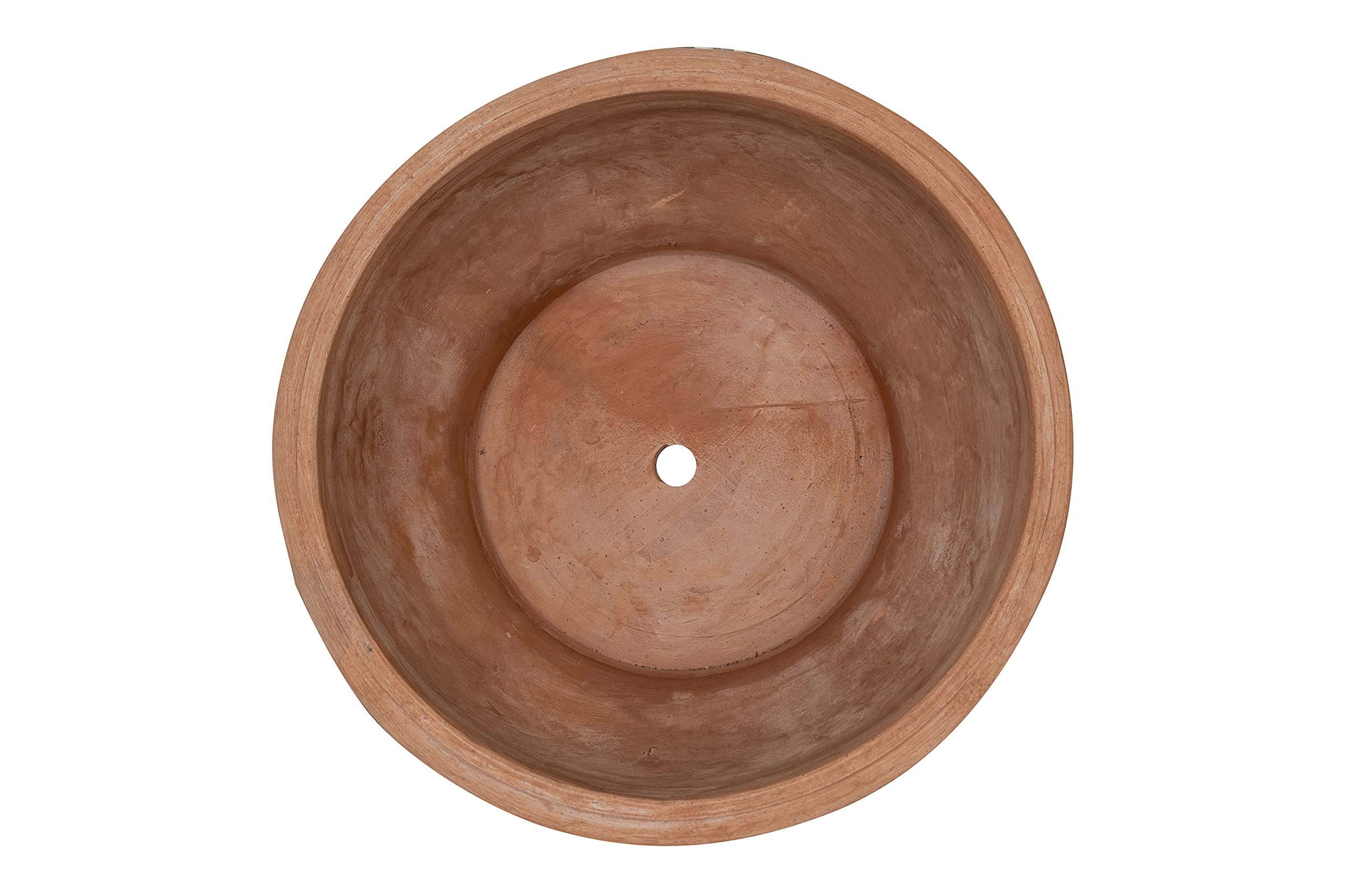 Biscottini Vaso in terracotta artigianale | vaso terracotta 50x23x50 cm | Vaso per esterno