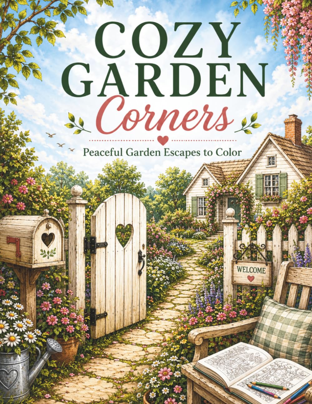Cozy Garden Corners: Peaceful Garden Escapes to Color
