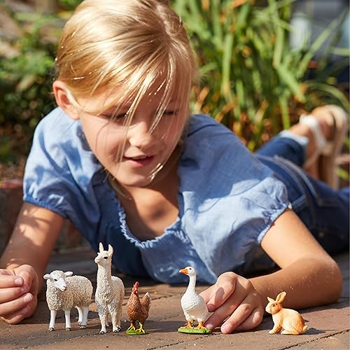 Miniatura 2 de Schleich Farm World, juguetes de animales de granja para niños y niñas a partir de 3 años, juguete de conejo