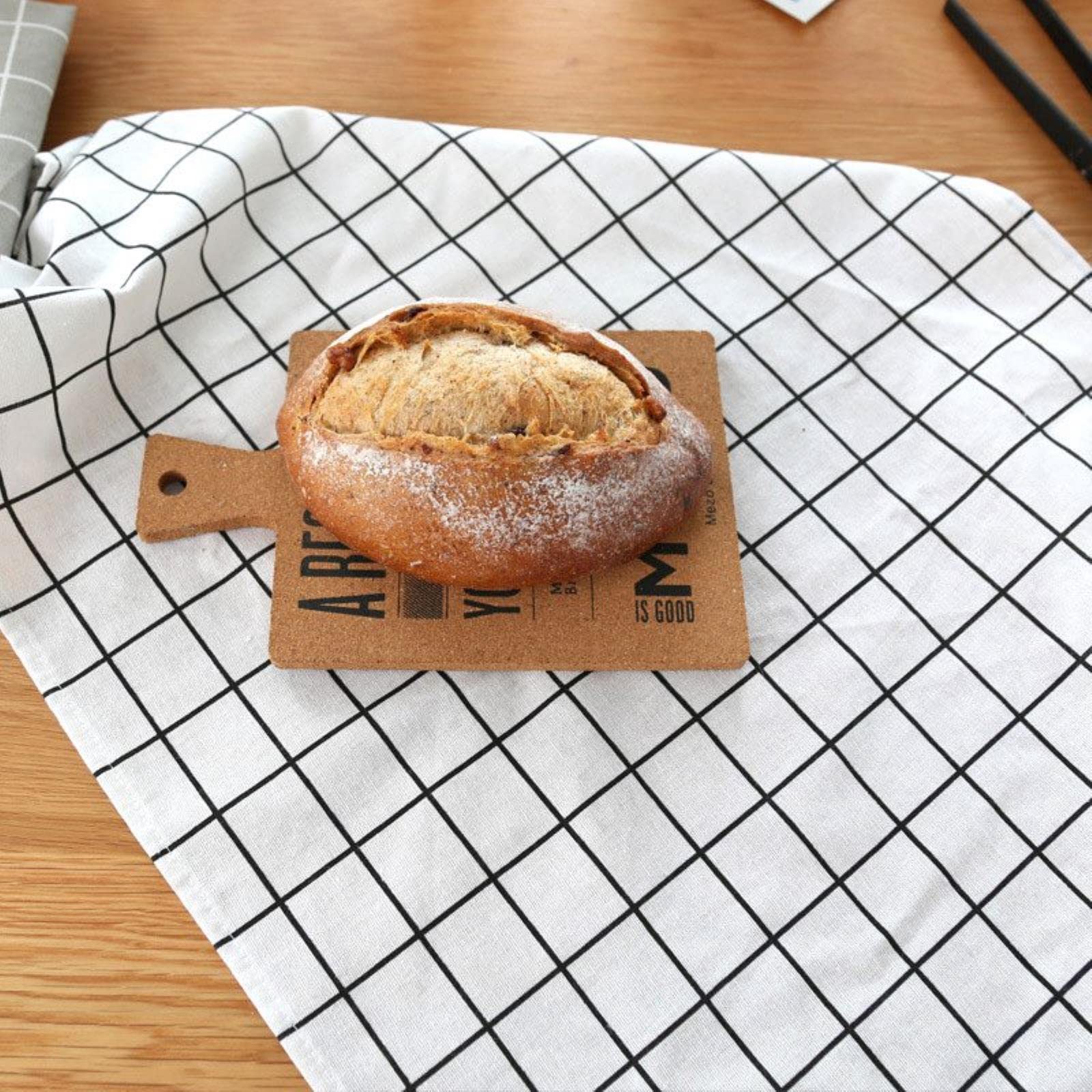 Manteles Individuales Plaid Plaid Placemat Aislamiento Padena De Vajilla Papelada De Mesa Sin Deslizamiento Copa Mat
