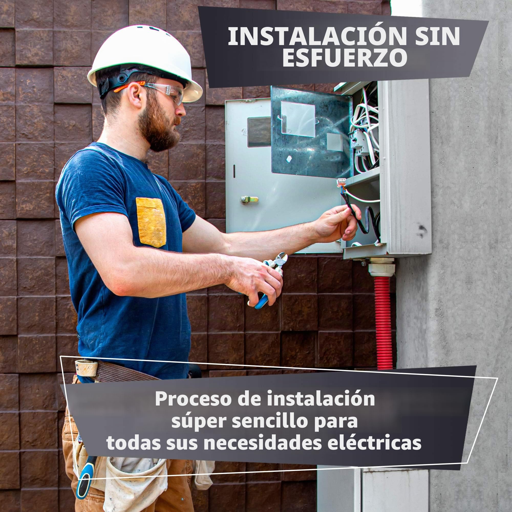 Cable de alimentación subterráneo de 5 a 100 m, NYY-J 3x2,5mm², anillo de cable eléctrico para instalación al aire libre, tierra (35 m)