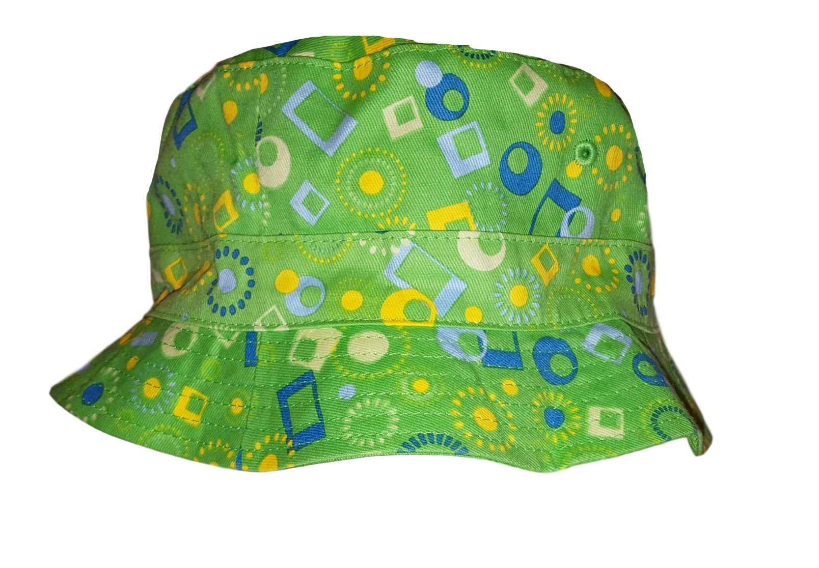 Unisex Kids UV Sun Protective Cotton Bucket Hat/Reversible